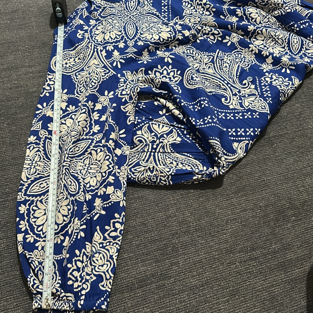 NWT H&M Ikat Paisley Dress Size M - Picture 9 of 12